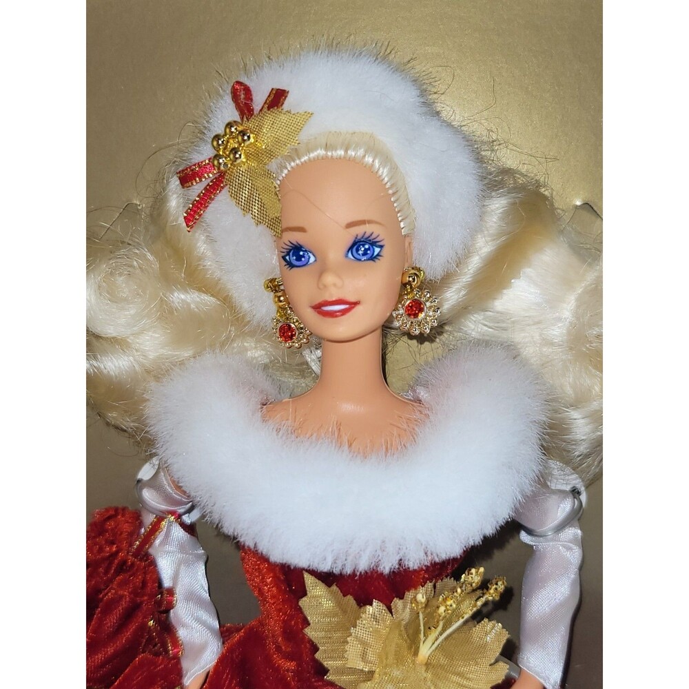 Vintage Boxed 1994 Mattel Peppermint Princess Barbie Winter Princess Collection